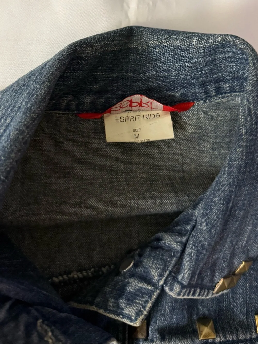 Esprit Kids Sleeveless Denim Vest